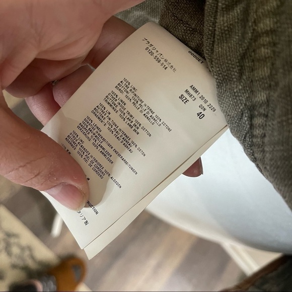 MIN Miu green button down jacket size 40 - Picture 4 of 6